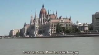 Donau River Cruise Budapest Hungary 도나우강 유람선관광 부다페스트 항가리 [upl. by Eznyl988]