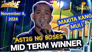 ADIE HAMJA  Midterm Winner  Tawag ng Tanghalan  Nov 4 2024 [upl. by Solohcin]