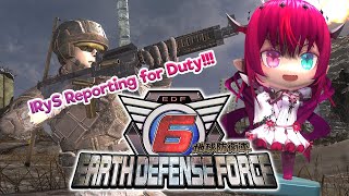 【Earth Defense Force 6】Commander IRyS Signing In edf6 [upl. by Erminie]