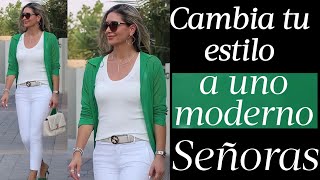 ÚLTIMA MODA PARA MUJERES DE 50 60 Y 70 AÑOS COMO VESTIR CON ESTILO MODERNO DESPUÉS DE LOS 50 AÑOS [upl. by Kancler69]