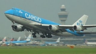 Vliegtuigen spotten op Schiphol  Plane spotting at Schiphol [upl. by Joshuah]