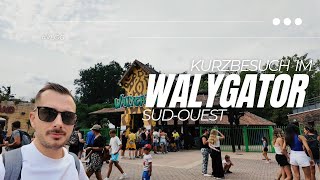 Ein kurzer Besuch im Walygator SudOuest  Freizeitpark Short Vlog  Südfrankreich Tour 2024 [upl. by Akenot]