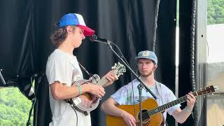 Mountain Grass Unit  Smugglin’  Delfest 2024  RedDaisySportingClub pit POV [upl. by Aicileb]