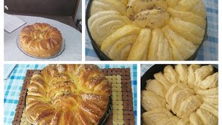 Bakina kuhinja  lisnata pogača luxury puff pastry bread [upl. by Addam]