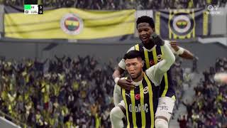 FC 24 Gameplay  Fenerbahçe  FC Lugano  2024 [upl. by Aicenod251]