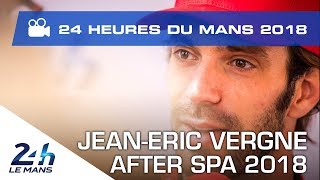 JeanEric Vergne GDrive après les 6 Heures de SpaFrancorchamps 2018 [upl. by Tselec303]