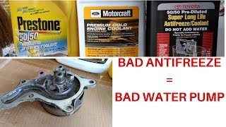 Simple way to test and check Antifreeze and prevent water pump damage [upl. by Asiaj]