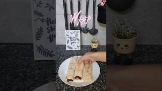 Homemade chicken wrap when youre hungry shorts [upl. by Yensehc673]