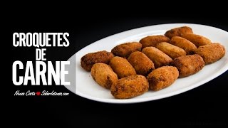 Croquetes de Carne [upl. by Adlai]