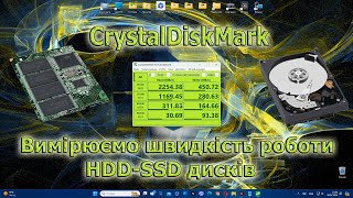 Crystal Disk Mark – перевірка швидкості роботи HDDSSD Як користуватися програмою [upl. by Milt]