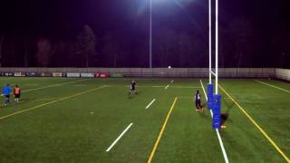 Entrainement football gaélique filmé par un drone partie 1 [upl. by Toddy]