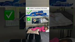 Sleep Better Perfect Pillow Placement for Spinal Health😴 [upl. by Euqitsym]