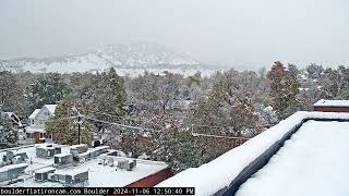 20241106 Boulder Mt Sanitas NW daily time lapse [upl. by Poucher874]