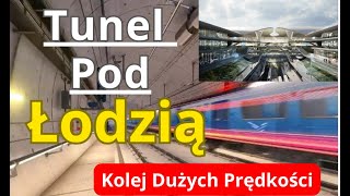 TUNEL POD ŁODZIĄ  Budowa Kolei Dużych Prędkości w Ramach CPK Niedługo Ogłoszą Przetarg [upl. by Mehetabel]