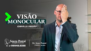 Possui VISÃO MONOCULAR Há Direitos previstos na Lei como Aposentadoria antecipada [upl. by Flin]