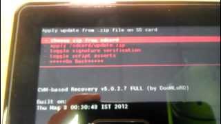 Tutorial Kindle Fire  Installare una custom Rom CWM recovery [upl. by Holcman]