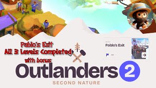 Outlanders 2  Pablos Exit Story 5 All 3 Level Walkthrough with bonus Apple Arcade [upl. by Notyarb748]