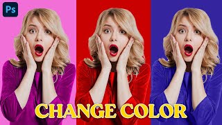 Photoshop Tutorial Change into Any Color in Photoshop [upl. by Ramo]