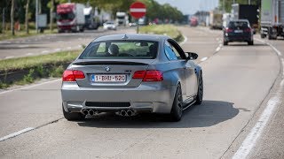 BMW M3 E92 with Eisenmann Exhaust  Powerslides amp Accelerations [upl. by Ikin]