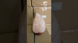 Himalayan Salt lamp leaf shape [upl. by Idnal]