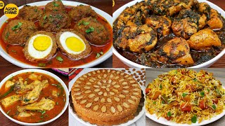 Complete Dawat Menu BUDGET FRIENDLY by Aqsas Cuisine Traditional Recipes Koftay Desi Murgh Saag [upl. by Bianca]