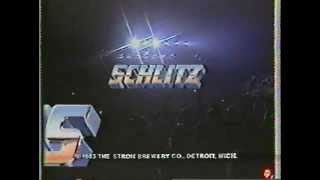 ZZ Top  2 Schlitz Rocks America commercials  1983 [upl. by Lateehs]