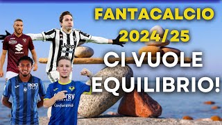 ASTA del FANTACALCIO  Strategia EQUILIBRATA [upl. by Leitao]