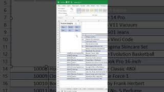 Filter Data Dengan Slicer di Excel [upl. by Sunshine]