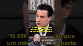 O STF reconheceu que um ministro que é parte no processo é impedido [upl. by Adleme]