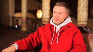 Macklemore quotCant Hold Usquot interview and Live Performance [upl. by Hsac740]