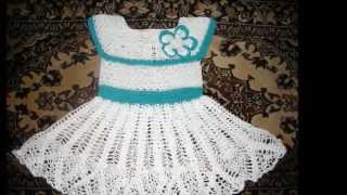 Vestido crochet niña 2 años [upl. by Theron]