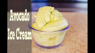 How to make Avocado Ice Cream View in HD [upl. by Mungo975]