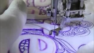 Graffiti Quilting in Time Lapse [upl. by Arno]