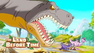 Outrunning A Sharptooth  Full Episode  The Land Before Time [upl. by Doownyl]