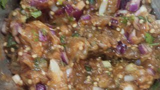 Baingan bharta recipe in Telugu [upl. by Barren]