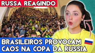 COMO OS BRASILEIROS ESPANTARAM OS RUSSOS NA COPA DA RUSSIA 2018🔥 [upl. by Litnahs]