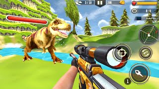 Dinosaur Hunter 3D Game  Android Gameplay [upl. by Arrak]