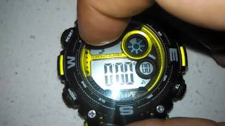 HOW TO SET YOUR ARMITRON WATCH  AND FUNCTIONS [upl. by Artnoed]