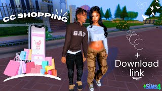 Lets Go Sims 4 CC Shopping 🛍️   Download Links ✨ [upl. by Humbert974]