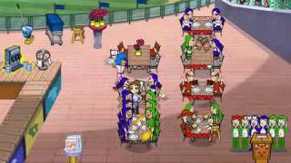 Lets Play Diner Dash Hometown Hero 10  Competition 2 [upl. by Sitrik]