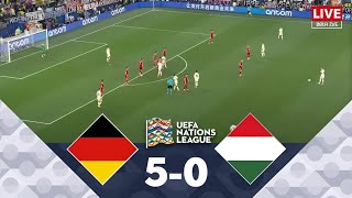 Germany vs Hungary  UEFA Nations League 2425 Full Match [upl. by Stochmal994]