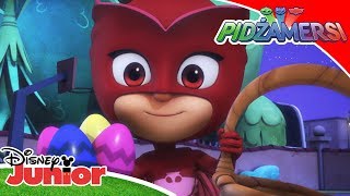 🥚 Polowanie na wielkanocne jajka  Pidżamersi  Disney Junior Polska [upl. by Anomahs]