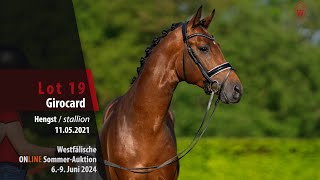 SommerAuktion Lot 19 Girocard Hengst v Glamourdale  Diatano [upl. by Anali]