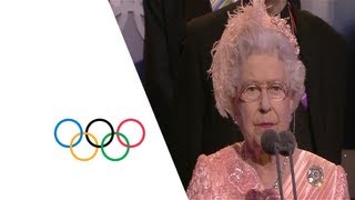 Queen Elizabeth II Officially Opens The London 2012 Olympics  Opening Ceremony [upl. by Jordana]