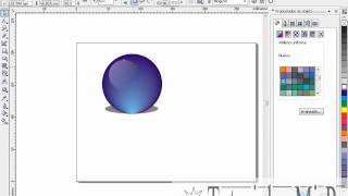 Efecto aqua en Corel Draw 12 [upl. by Enamrahs]