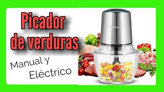 🥇 Picador de verduras eléctrico 🥕 Mejor picador de verduras  11 cortador de verduras en amazon 🥦 [upl. by Nyltiak]