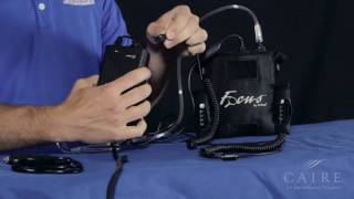 AirSep Focus Portable Oxygen Concentrator Basic Operation [upl. by Caundra531]