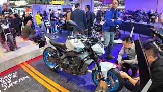 The new 2025 Yamaha MT9 first look eicma Italy [upl. by Scoville764]