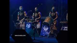 TE VAKA  KALEVE Live Polynesian drums and chants [upl. by Gannie]