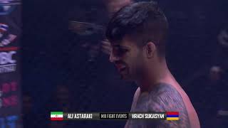 MIX FIGHT 54  Ali Astaraki vs Hrach Sukiasyan [upl. by Truscott484]